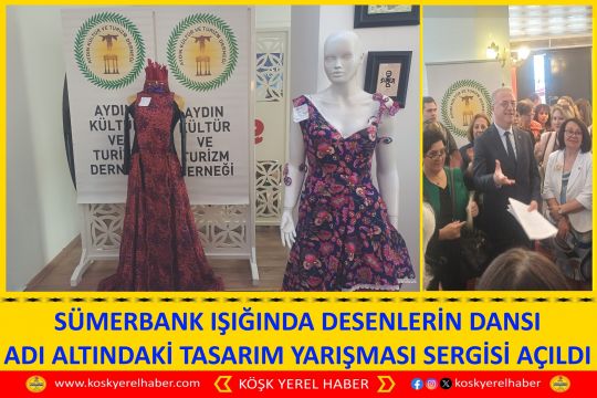 SÜMERBANK IŞIĞINDA DESENLERİN DANSI ADI ALTINDAKİ TASARIM YARIŞMASI SERGİSİ AÇILDI