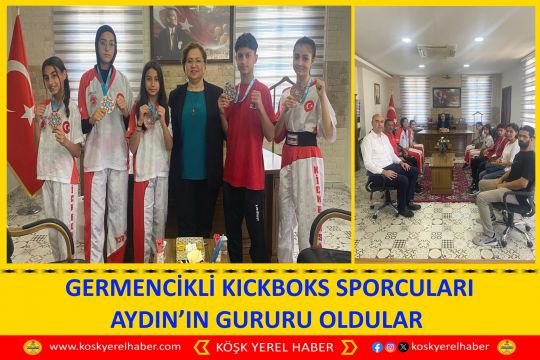  GERMENCİKLİ KICKBOKS SPORCULARI AYDIN’IN GURURU OLDULAR