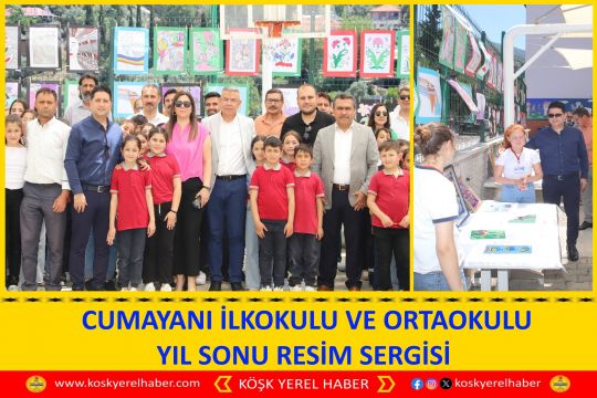 CUMAYANI İLKOKULU VE ORTAOKULU YIL SONU RESİM SERGİSİ 