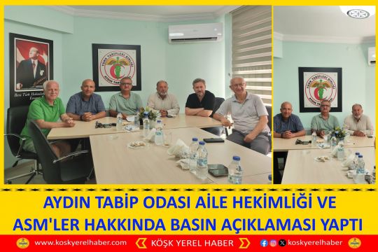 AYDIN TABİP ODASI AİLE HEKİMLİĞİ VE ASM