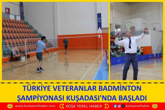 TÜRKİYE VETERANLAR BADMİNTON ŞAMPİYONASI KUŞADASI