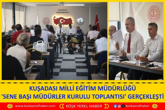 KUŞADASI MİLLİ EĞİTİM MÜDÜRLÜĞÜ 