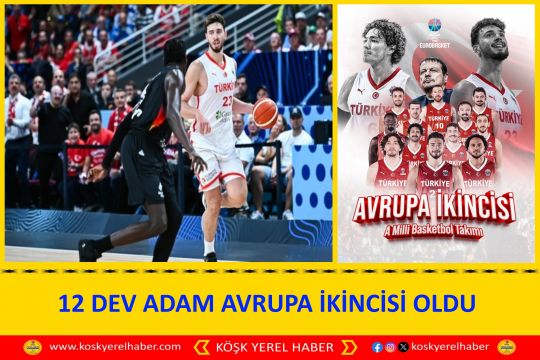 12 DEV ADAM AVRUPA İKİNCİSİ OLDU
