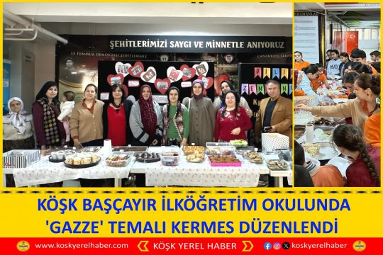KÖŞK BAŞÇAYIR İLKÖĞRETİM OKULUNDA 