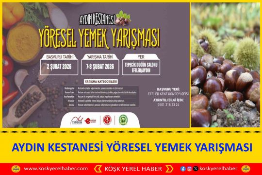 AYDIN KESTANESİ YÖRESEL YEMEK YARIŞMASI