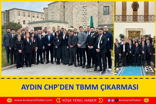 AYDIN CHP'DEN TBMM ÇIKARMASI