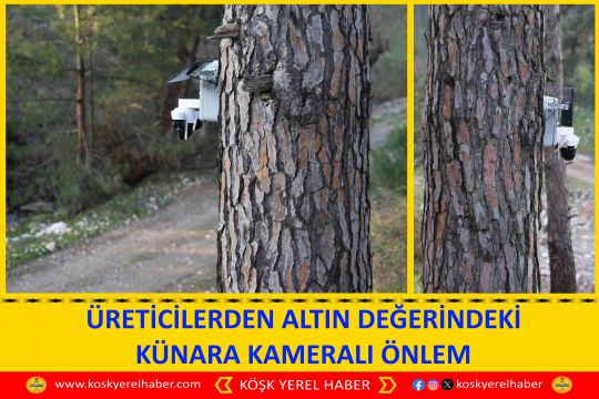 ÜRETİCİLERDEN ALTIN DEĞERİNDEKİ KÜNARA KAMERALI ÖNLEM