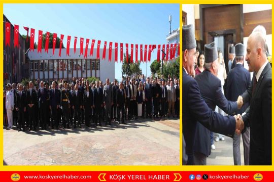 AYDIN'DA 30 AĞUSTOS ZAFER BAYRAMI'NIN 104.YIL DÖNÜMÜ COŞKUYLA KUTLANDI