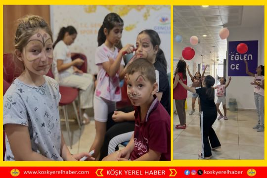 KÖŞK'TE GSB GENÇLİK YAZ KULÜBÜ ETKİNLİKLERİ COŞKUYLA TAMAMLANDI