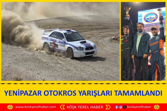 YENİPAZAR OTOKROS YARIŞLARI TAMAMLANDI